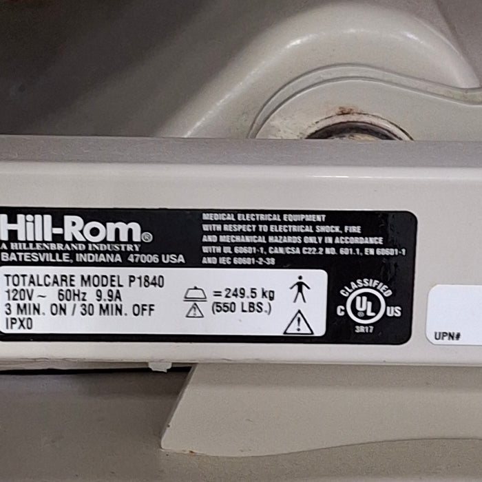 Hill-Rom P1840 Bariatric Plus Hospital Bed