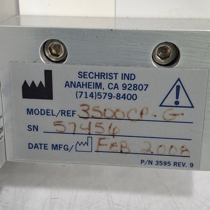 Sechrist Sechrist 3500 Low Flow Air-Oxygen Mixer Respiratory reLink Medical