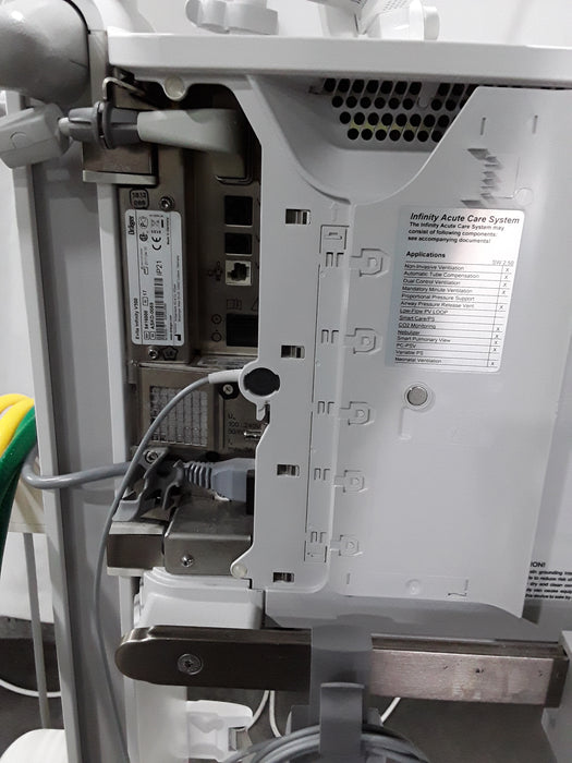 Draeger Medical Draeger Medical Evita Infinity V500 Ventilator Respiratory reLink Medical