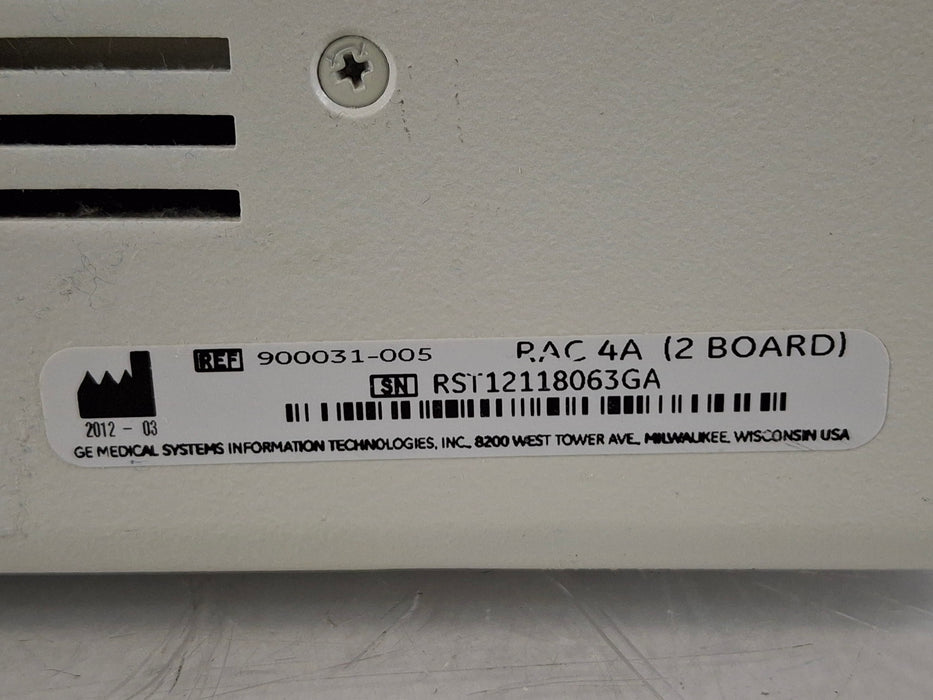 GE Healthcare TRAM-RAC 4A Module Rack