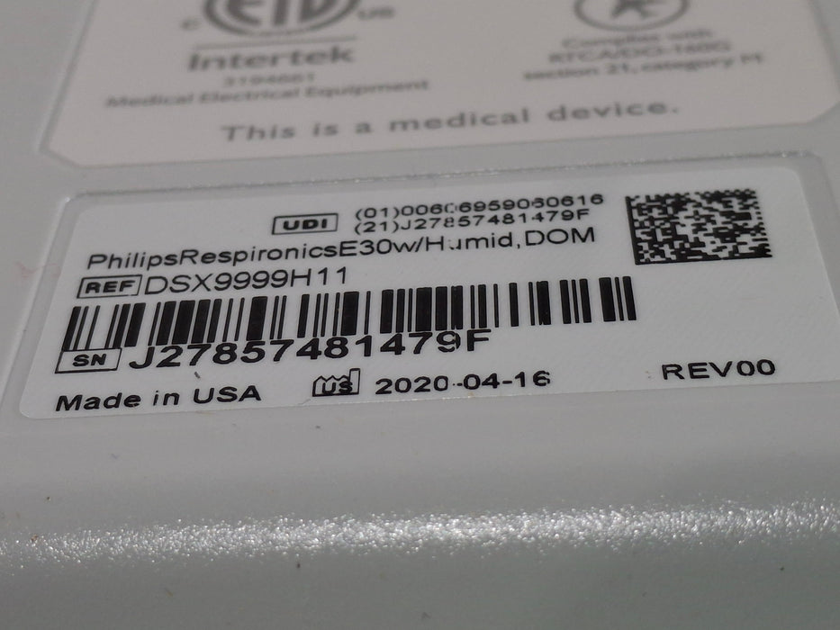 Philips Philips Respironics E30 Ventilator Respiratory reLink Medical