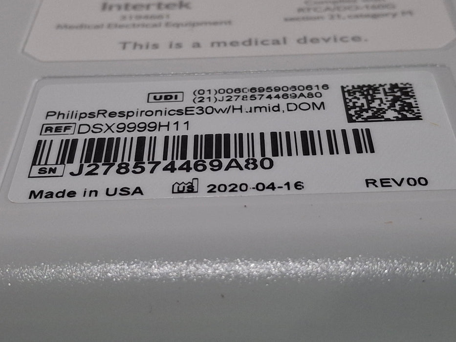 Philips Philips Respironics E30 Ventilator Respiratory reLink Medical