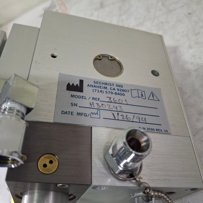 Sechrist 3500HL Air-Oxygen Mixer