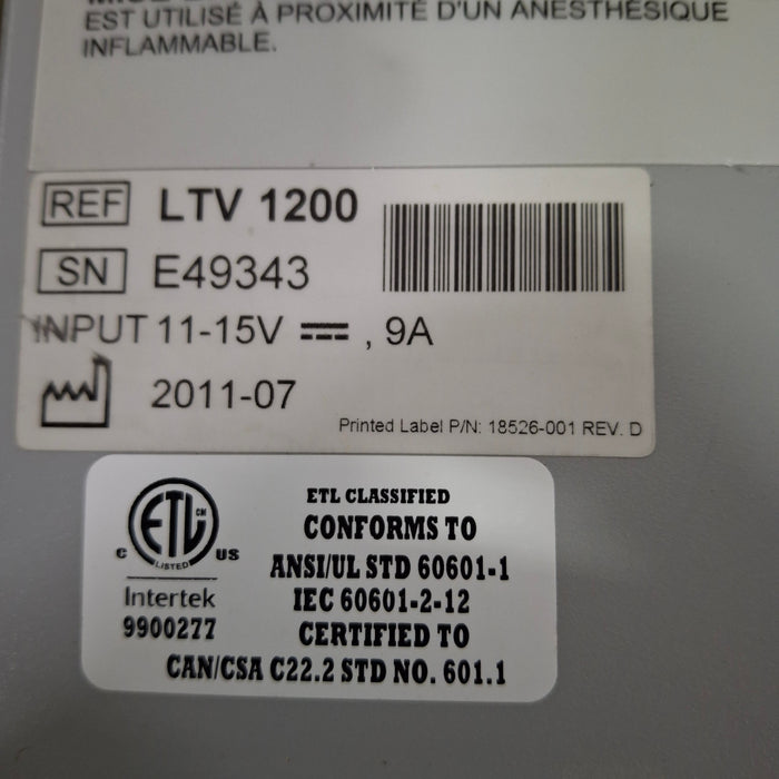 CareFusion LTV 1200 Ventilator