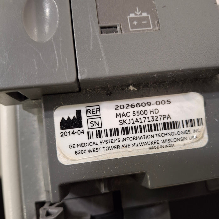 GE Healthcare MAC 5500 HD ECG without CAM Module