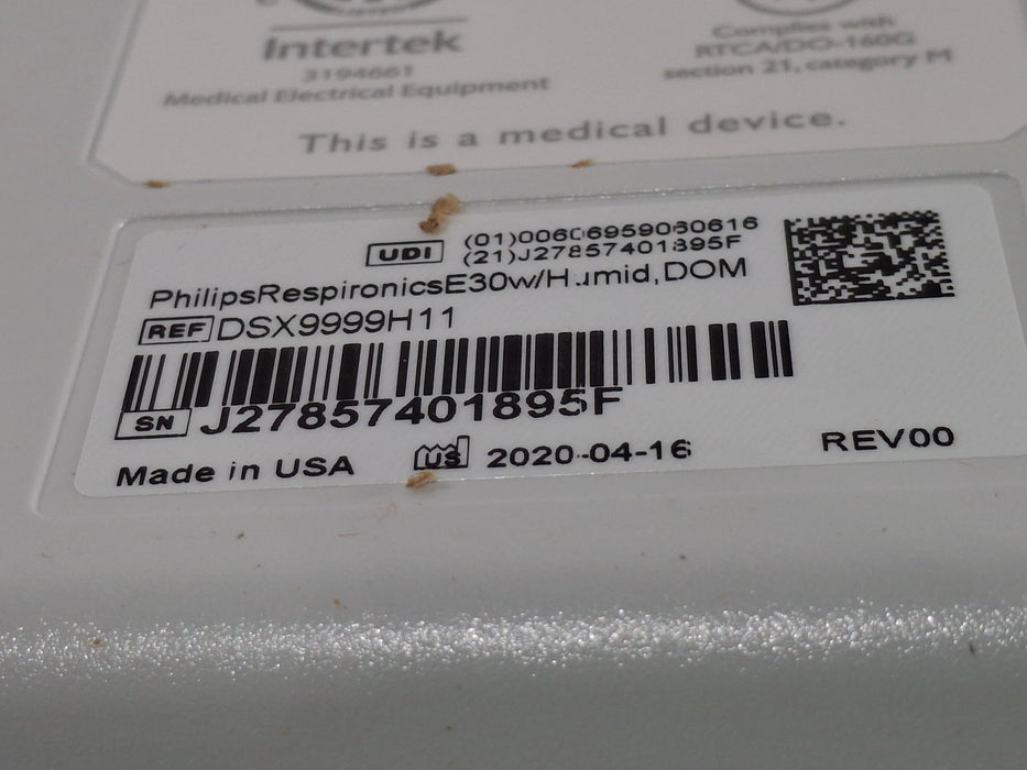 Philips Philips Respironics E30 Ventilator Respiratory reLink Medical