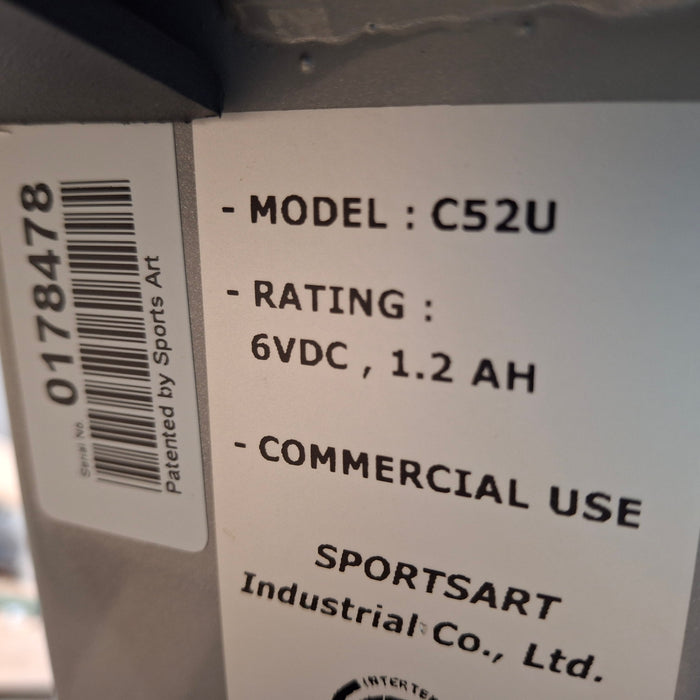 Sports Art Industrial., Ltd C52U Upright Bike