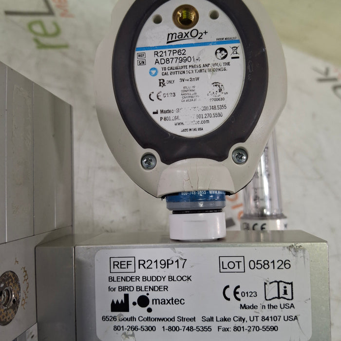 Maxtec, Inc. MicroMax Low Flow Air/Oxygen Blender w/ Buddy