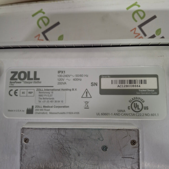 Zoll Zoll SurePower 4 Bay Charger Station Defibrillators reLink Medical