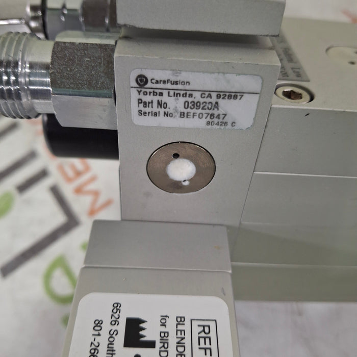 Viasys Healthcare Viasys Healthcare Bird 03800A Air-Oxygen Blender Respiratory reLink Medical