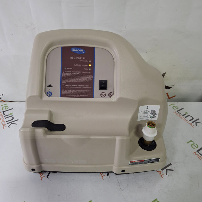 Invacare Corporation Invacare Corporation Homefill ll Oxygen System Respiratory reLink Medical