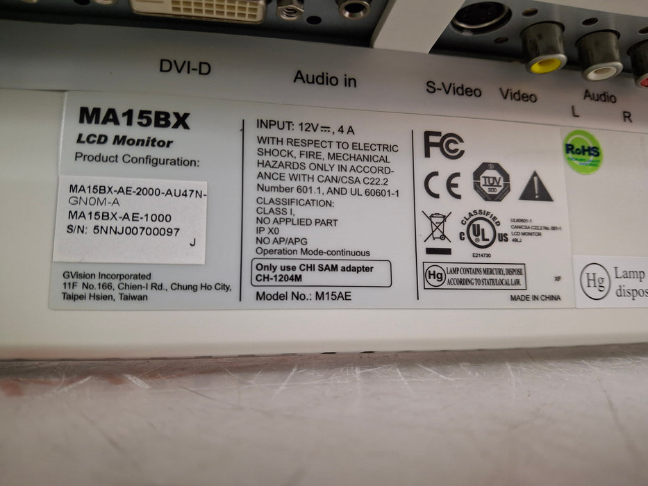Gvision MA15BX Monitor