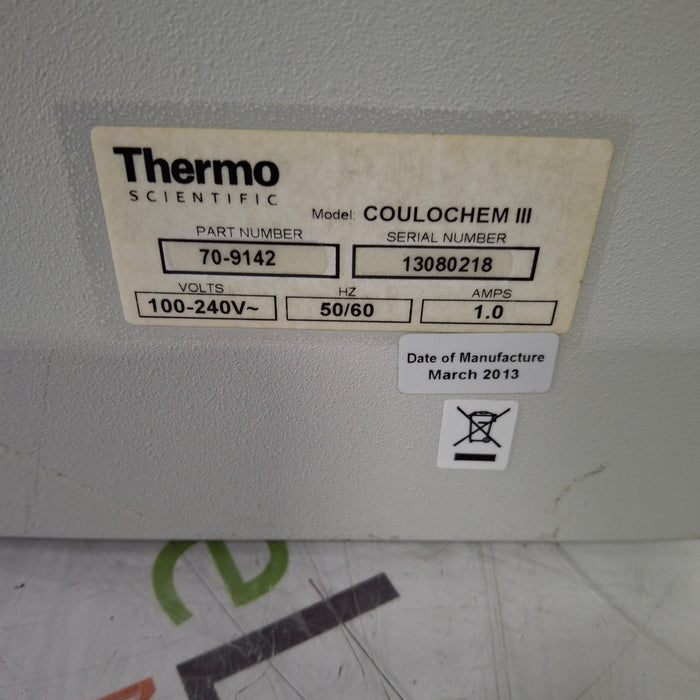 ESA Laboratories, Inc. ESA Laboratories, Inc. COULOCHEM III Electrochemical Detector Clinical Lab reLink Medical