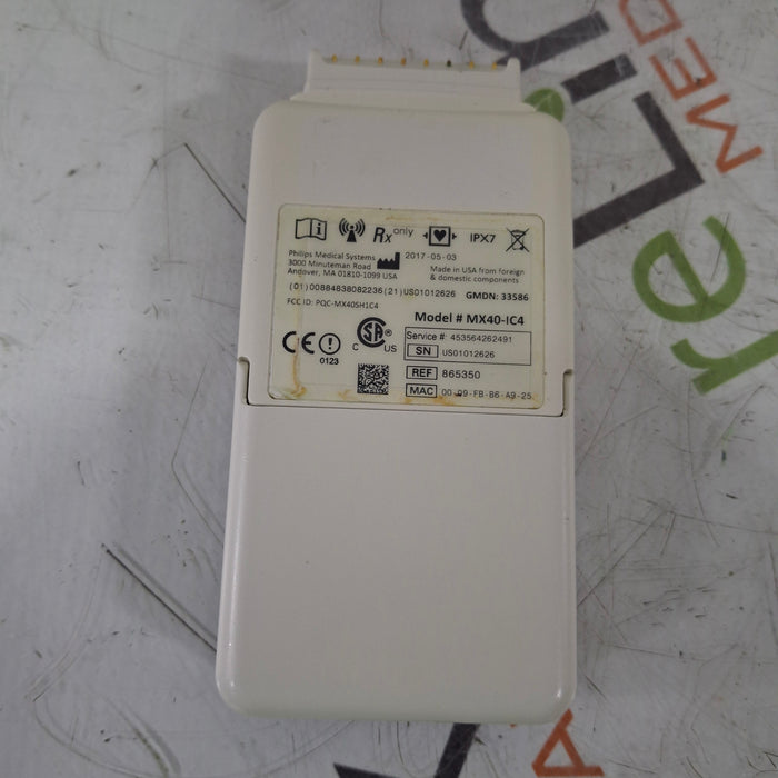 Philips MX40 1.4 ECG 865350 Telemetry Transmitter