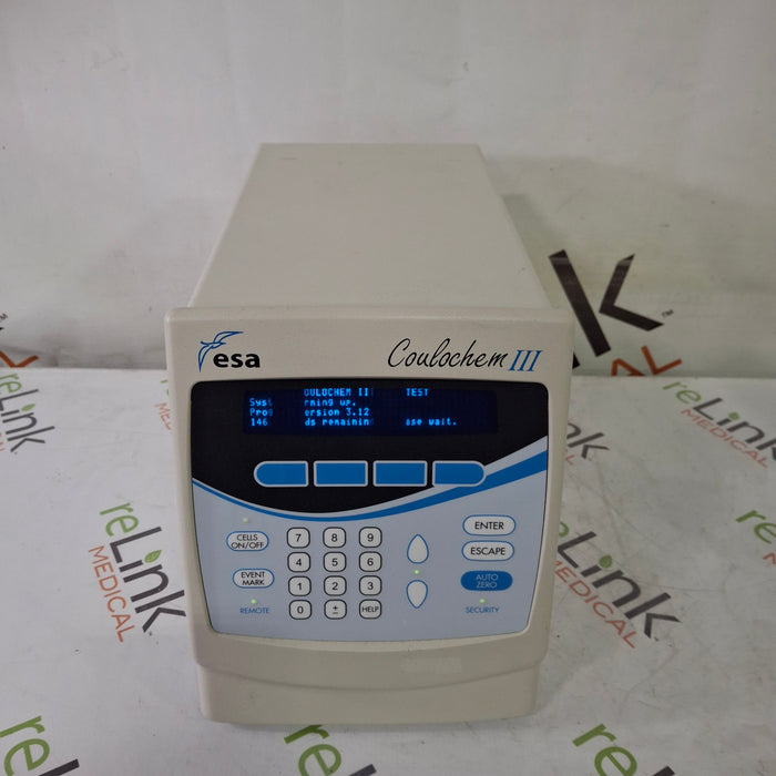 ESA Laboratories, Inc. ESA Laboratories, Inc. COULOCHEM III Electrochemical Detector Clinical Lab reLink Medical