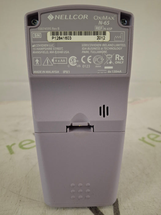 Nellcor Oximax N-65 Pulse Oximeter