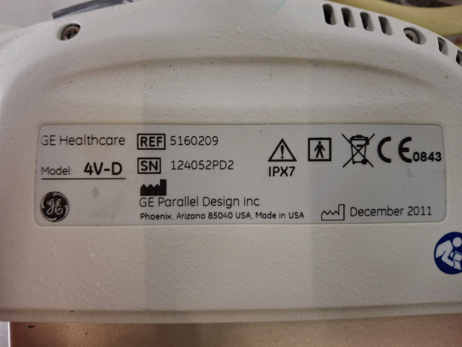 GE Healthcare 4V-D Volume Matrix Phased Array Transducer