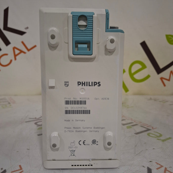 Philips M3001A-A01C18 Fast SpO2, NIBP, 12 lead ECG, Temp, IBP MMS Module