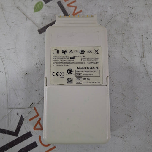 Philips Philips MX40 1.4 ECG 865350 Telemetry Transmitter Patient Monitors reLink Medical