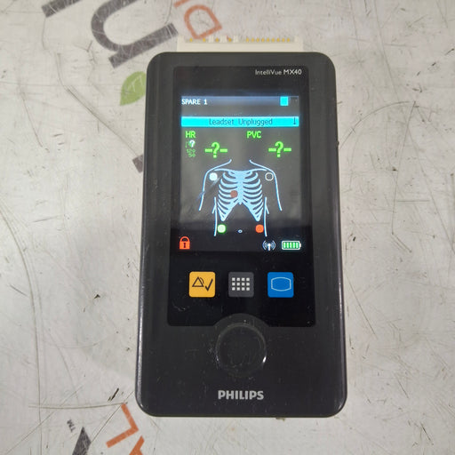 Philips Philips MX40 1.4 ECG 865350 Telemetry Transmitter Patient Monitors reLink Medical