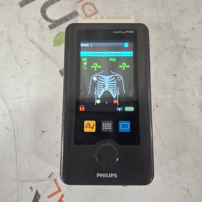 Philips Philips MX40 1.4 ECG 865350 Telemetry Transmitter Patient Monitors reLink Medical