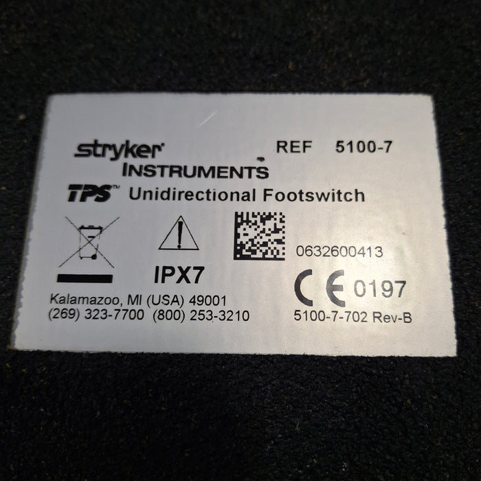 Stryker TPS 5100-7 Footswitch