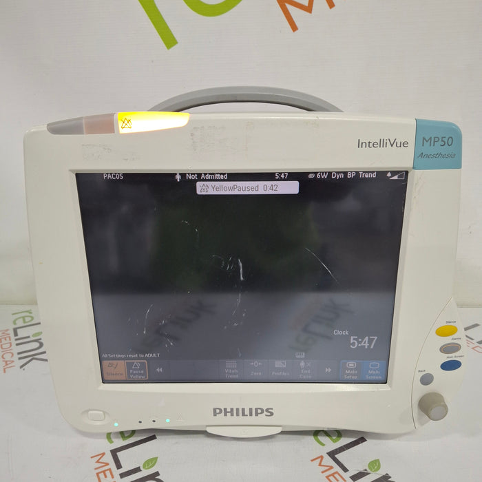 Philips Philips IntelliVue MP50 - Anesthesia Patient Monitor Patient Monitors reLink Medical