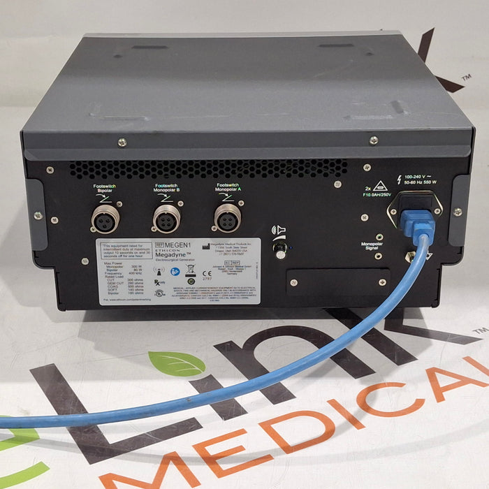 Ethicon Inc. Ethicon Inc. Megadyne MEGEN1 Electrosurgical Generator Electrosurgical Units reLink Medical