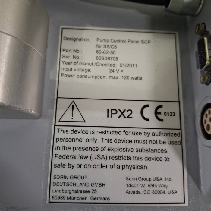 Stockert Stockert SCP System Control Panel Cardiology reLink Medical