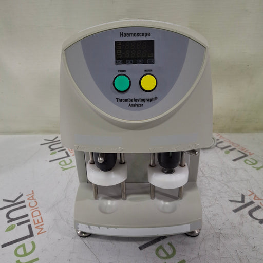 Haemonetics Haemonetics Haemoscope Thrombelastograph Model 5000 Hemostasis Analyzer Clinical Lab reLink Medical