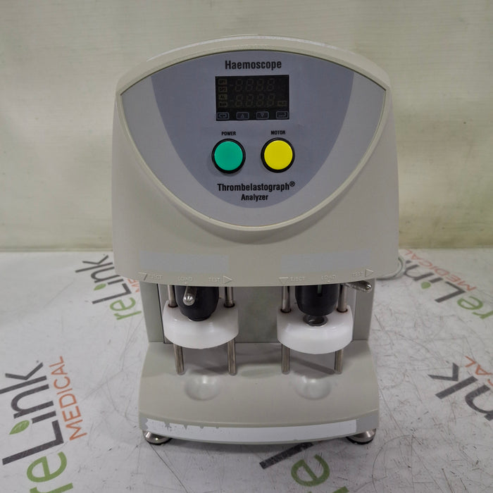 Haemonetics Haemonetics Haemoscope Thrombelastograph Model 5000 Hemostasis Analyzer Clinical Lab reLink Medical