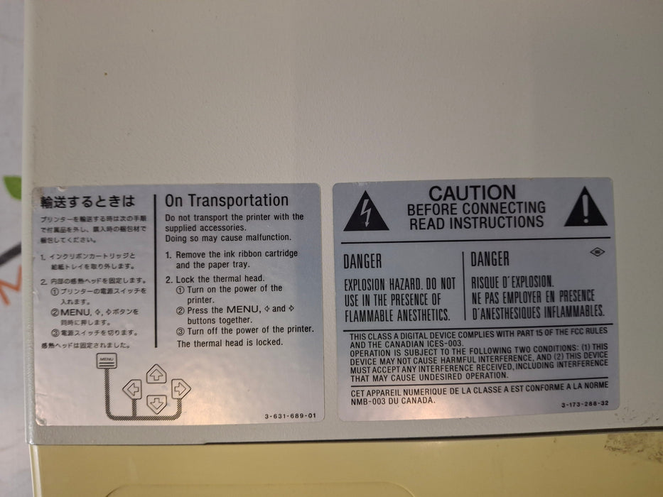 Olympus Olympus OEP-3 Color Video Printer Flexible Endoscopy reLink Medical