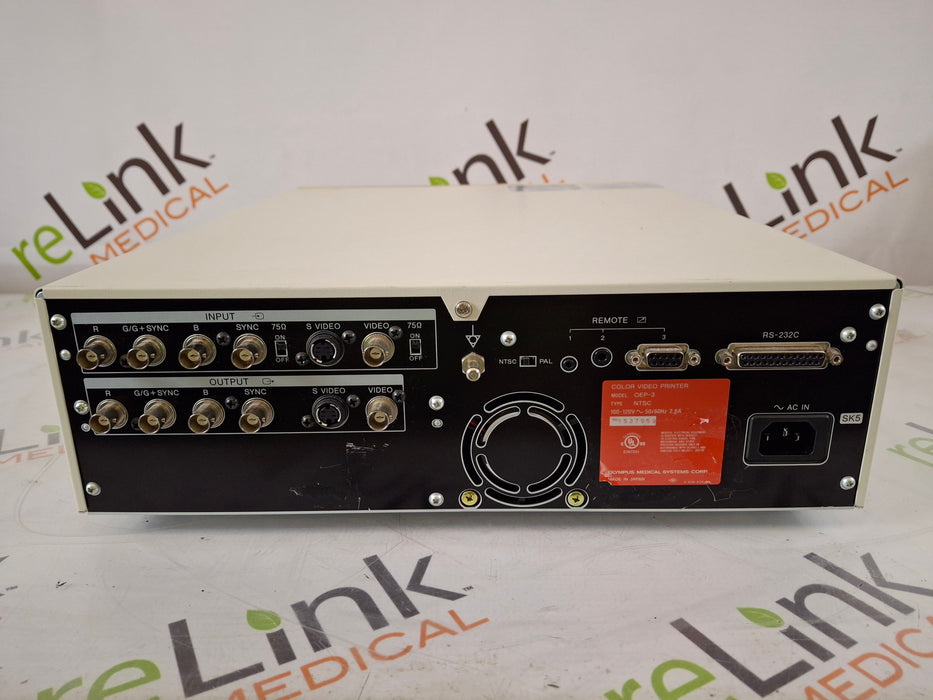 Olympus Olympus OEP-3 Color Video Printer Flexible Endoscopy reLink Medical