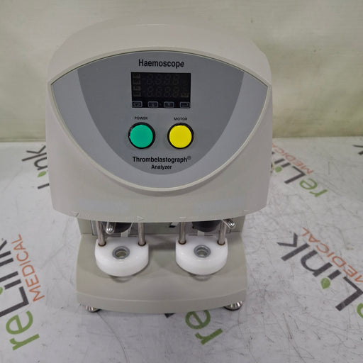 Haemonetics Haemonetics Haemoscope Thrombelastograph Model 5000 Hemostasis Analyzer Clinical Lab reLink Medical