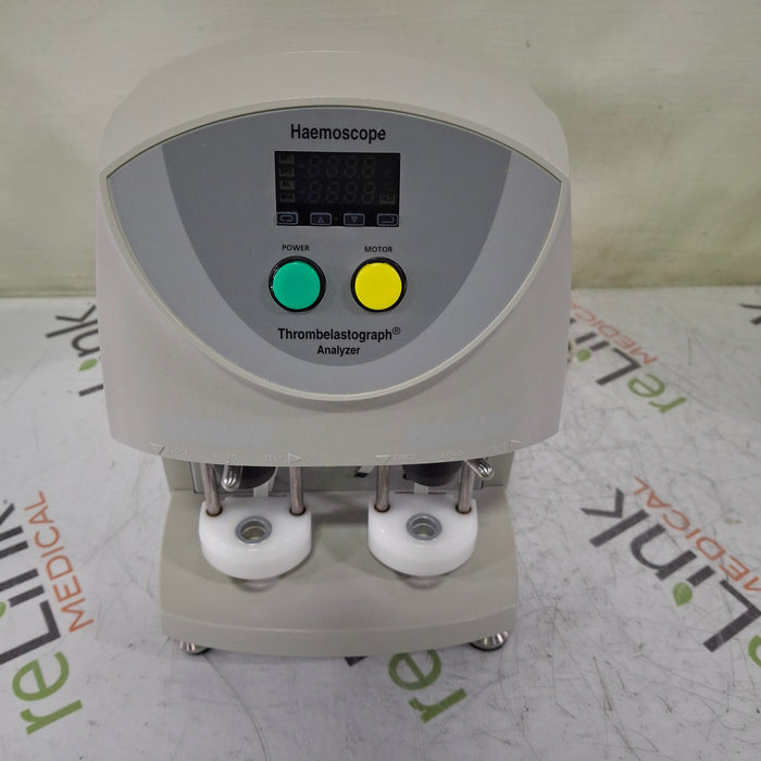 Haemonetics Haemonetics Haemoscope Thrombelastograph Model 5000 Hemostasis Analyzer Clinical Lab reLink Medical
