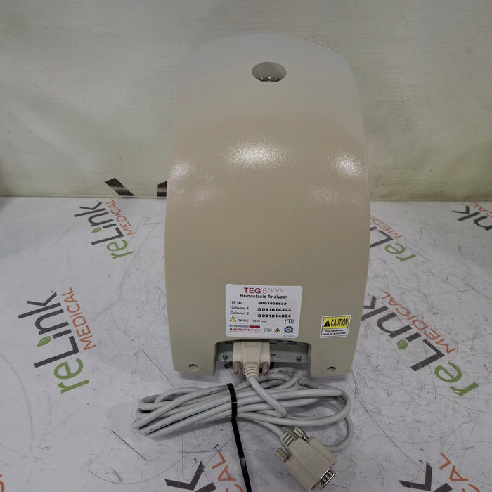 Haemonetics Haemonetics Haemoscope Thrombelastograph Model 5000 Hemostasis Analyzer Clinical Lab reLink Medical