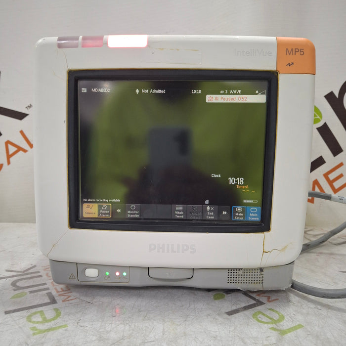 Philips Philips Intellivue MP5 - ECG, Fast SpO2, NIBP Patient Monitor Patient Monitors reLink Medical
