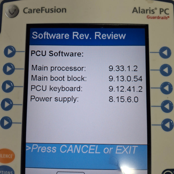 CareFusion Alaris 8015 Large Screen POC Infusion Pump