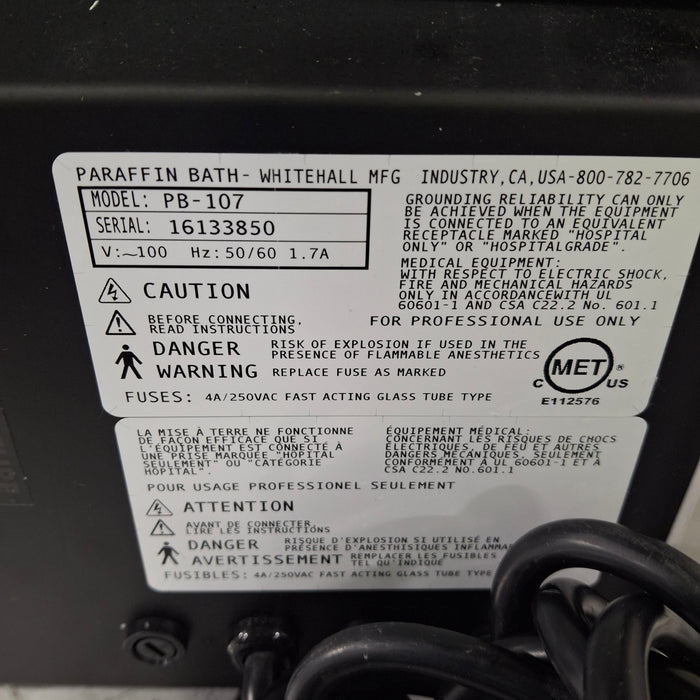 Thermo-Electric Thermo-Electric Dickson PB-107 Paraffin Bath Histology and Pathology reLink Medical