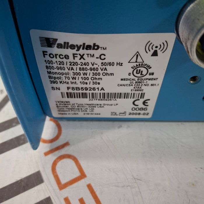 Covidien Covidien Valleylab Force FX-C Electrosurgical Generator Electrosurgical Units reLink Medical