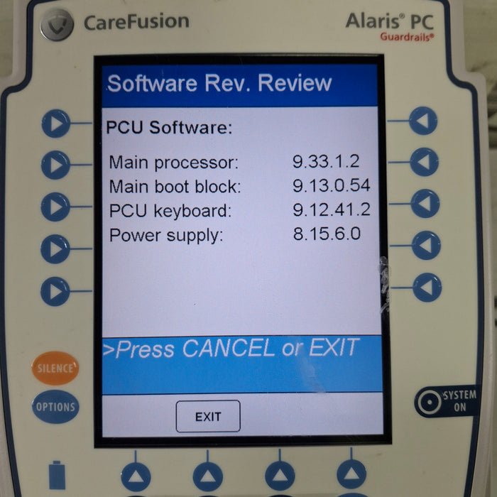 CareFusion Alaris 8015 Large Screen POC Infusion Pump