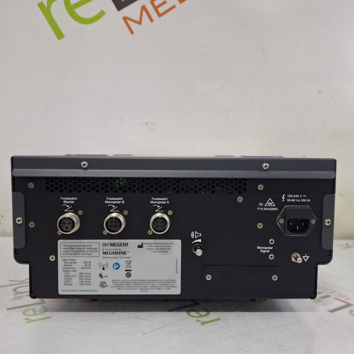 Ethicon Inc. Ethicon Inc. Megadyne MEGEN1 Electrosurgical Generator Electrosurgical Units reLink Medical