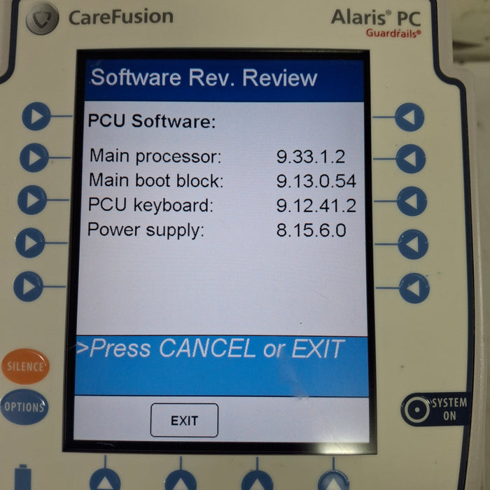 CareFusion Alaris 8015 Large Screen POC Infusion Pump