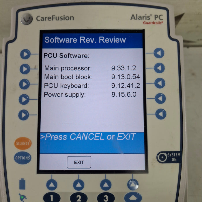 CareFusion Alaris 8015 Large Screen POC Infusion Pump
