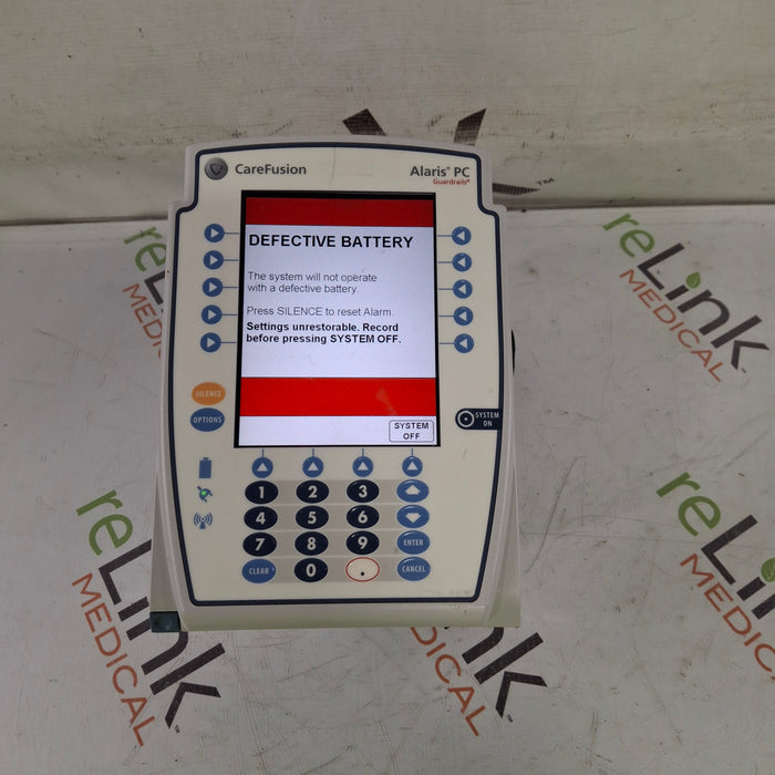 CareFusion Alaris 8015 Large Screen POC Infusion Pump