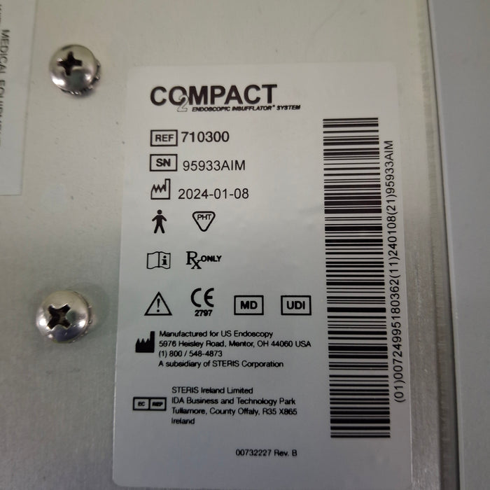 Steris Steris Compact 2 Endoscopic Insufflator Rigid Endoscopy reLink Medical