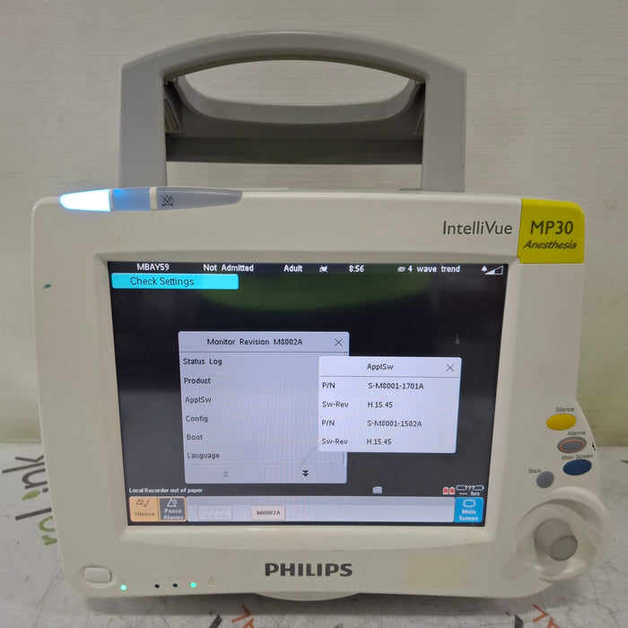 Philips Philips IntelliVue MP30 - Anesthesia Patient Monitor Patient Monitors reLink Medical