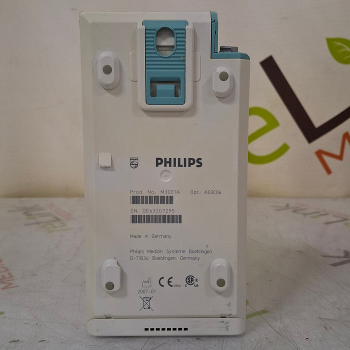 Philips M3001A-A03C06 Masimo SpO2, NIBP, ECG, Temp, IBP MMS Module