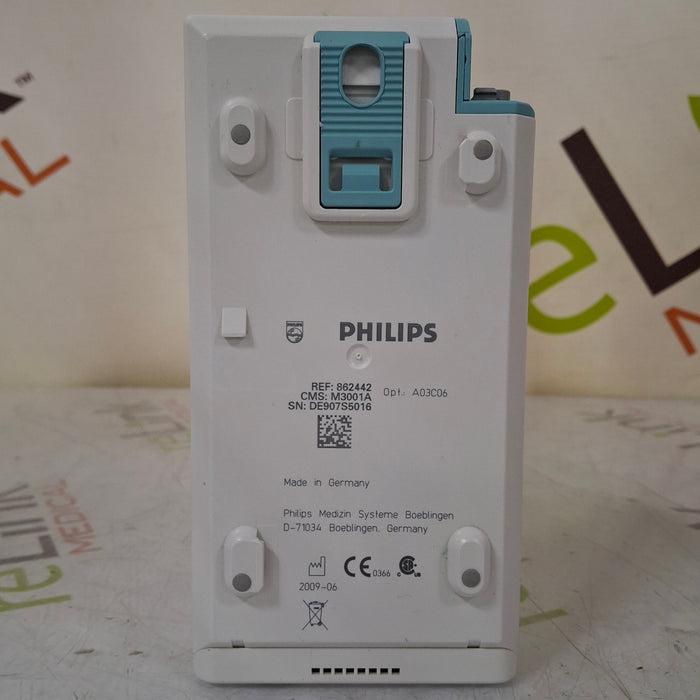 Philips M3001A-A03C06 Masimo SpO2, NIBP, ECG, Temp, IBP MMS Module