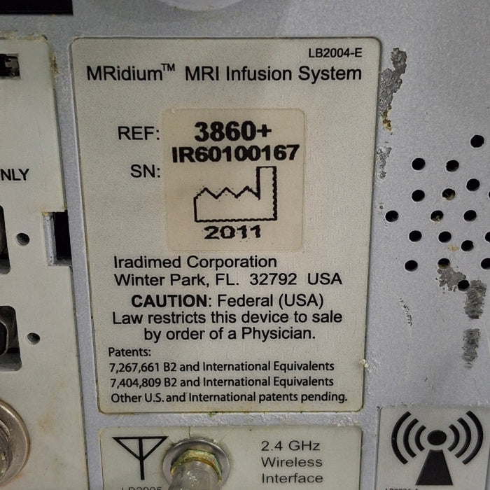 Iradimed Iradimed MRidium 3860+ w/3861 MRI Infusion Pump Infusion Pump reLink Medical
